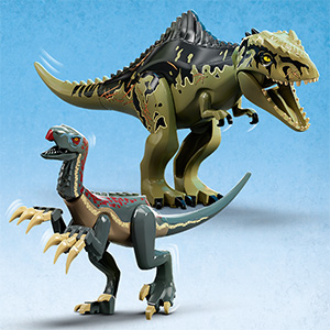 LEGO-Jurassic-World-Giganotosaurus--Therizinosaurus-Attack-76949-658-Pieces-lrm76949
